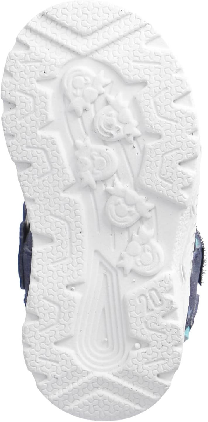 RICOSTA Mädchen und Jungen Sandalen Gery, Kinder Lauflernschuhe, Weite: MITTEL, waschbar 24 EU Blau