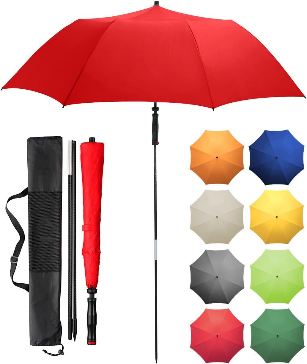 FARE Reise-Sonnenschirm Travelmate Camper UV Schutz 50+ für Koffer Flugzeug Camping Balkon Strand Ga