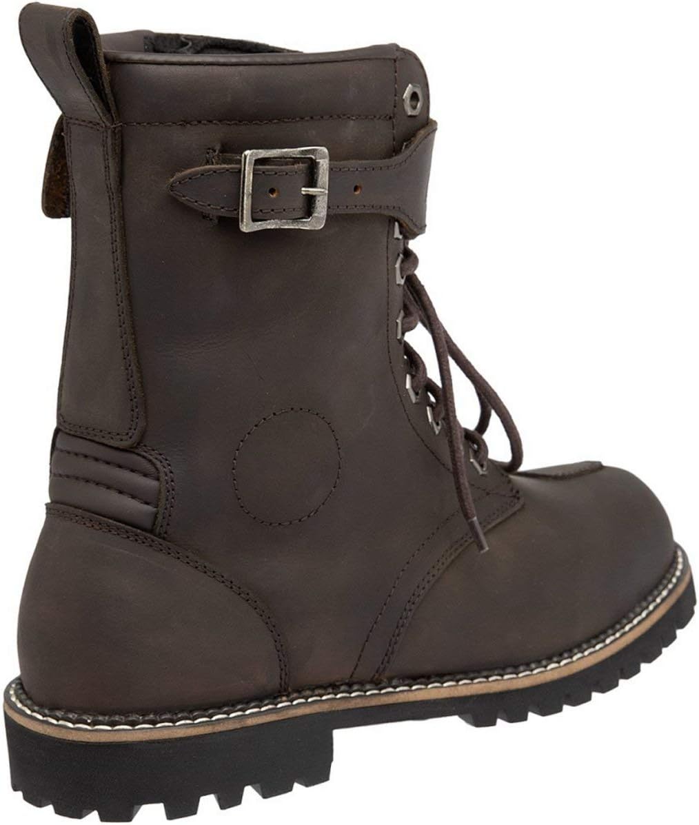 Kochmann Rider wasserdichte Motorradstiefel (Brown,41) 41 EU Braun, 41 EU Braun