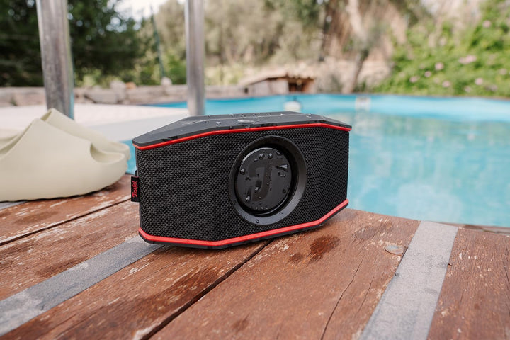 Teufel ROCKSTER GO 2 Stereo Set Bluetooth Speaker - Tragbarer Lautsprecher für draussen, mit Langer