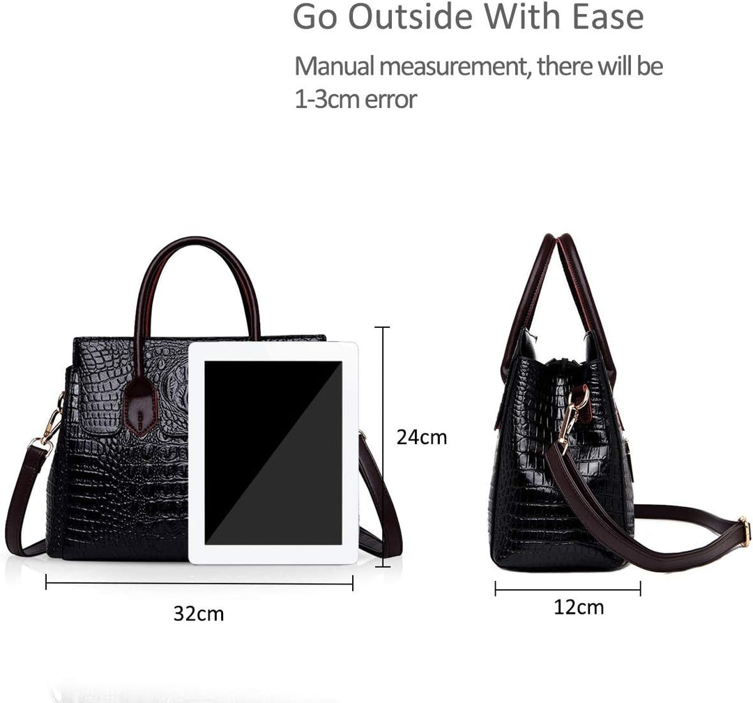 NICOLE &amp; DORIS Taschen Handtaschen designer taschen Krokodil Top umhängetasche luxuriöse ledertasche