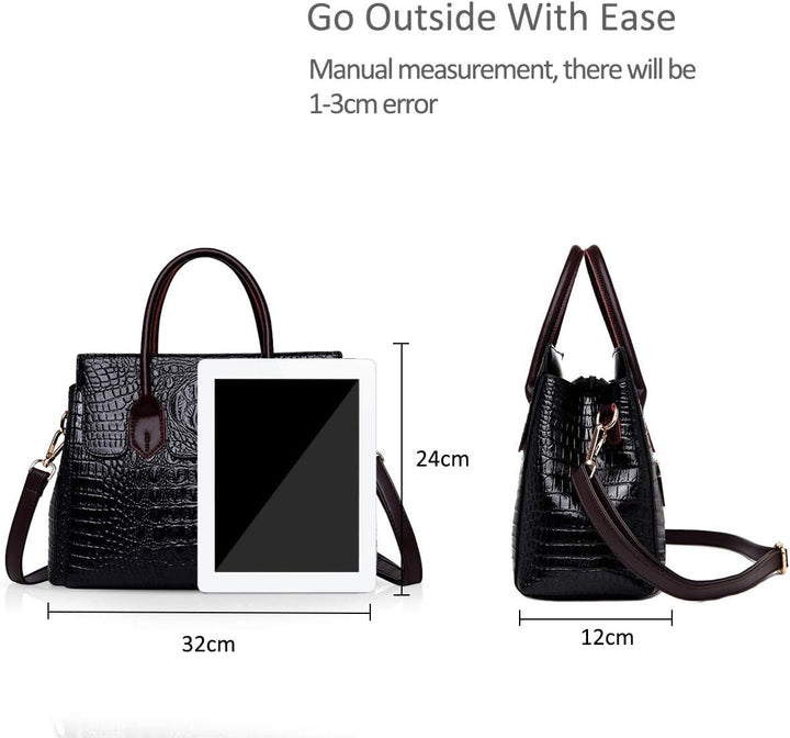 NICOLE &amp; DORIS Taschen Handtaschen designer taschen Krokodil Top umhängetasche luxuriöse ledertasche