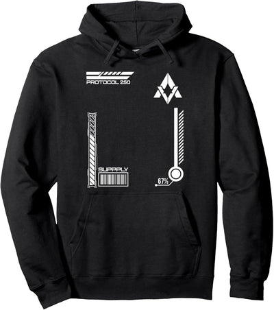 Techwear Cyberpunk Streetwear Japanischer Techwear Futuristisch Pullover Hoodie