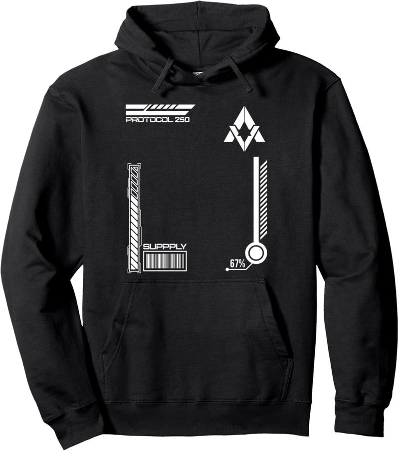 Techwear Cyberpunk Streetwear Japanischer Techwear Futuristisch Pullover Hoodie