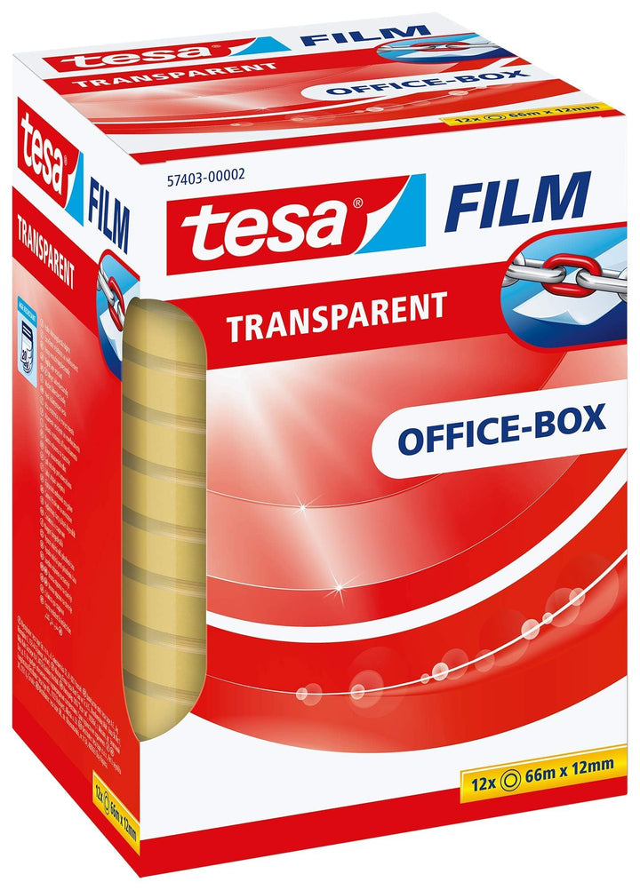 tesafilm transparent - Transparentes Klebeband mit starker Haftung - alterungsbeständig und reissfes