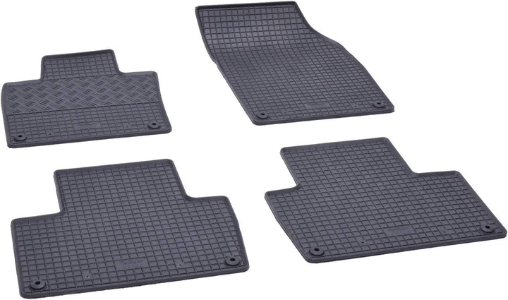 Passgenaue Kofferraumwanne und Gummifussmatten geeignet für Volvo XC90 ab 2015 + Gurtschoner