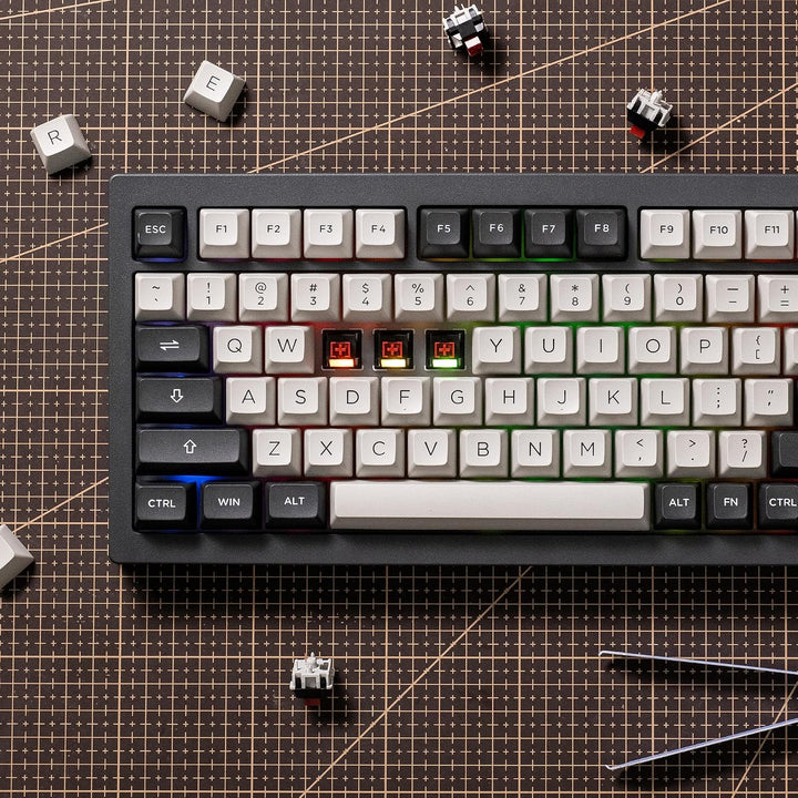 Akko Dracula Tastaturschalter mit Kondensator für hintergrundbeleuchtete mechanische Gaming-Tastatur