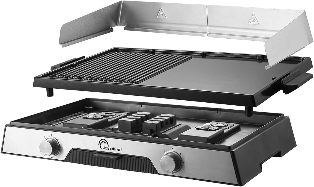 Elektrische Grillplatte – LITTLE BALANCE – 8735 – Innov 2200 – Mikrokeramik ohne PFAS
