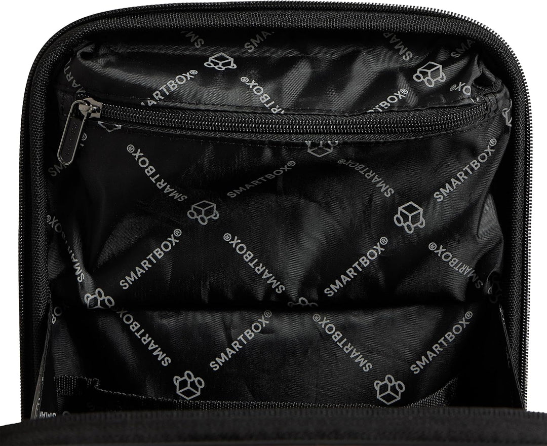Smartbox Kabinenkoffer mit Laptopfach 36x22x55 cm, Handgepäck Koffer mit Frontöffnung, Leichter Hart