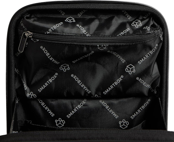 Smartbox Kabinenkoffer mit Laptopfach 36x22x55 cm, Handgepäck Koffer mit Frontöffnung, Leichter Hart