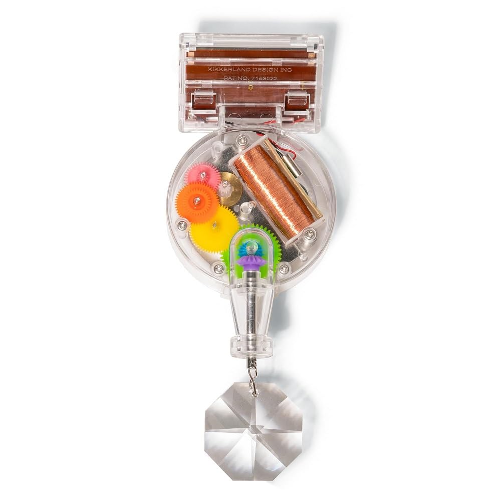 SOLARBETRIEBENER Regenbogen - Macher Zauber Projektor, Rainbow Maker mit Solarantrieb Single, Regenb