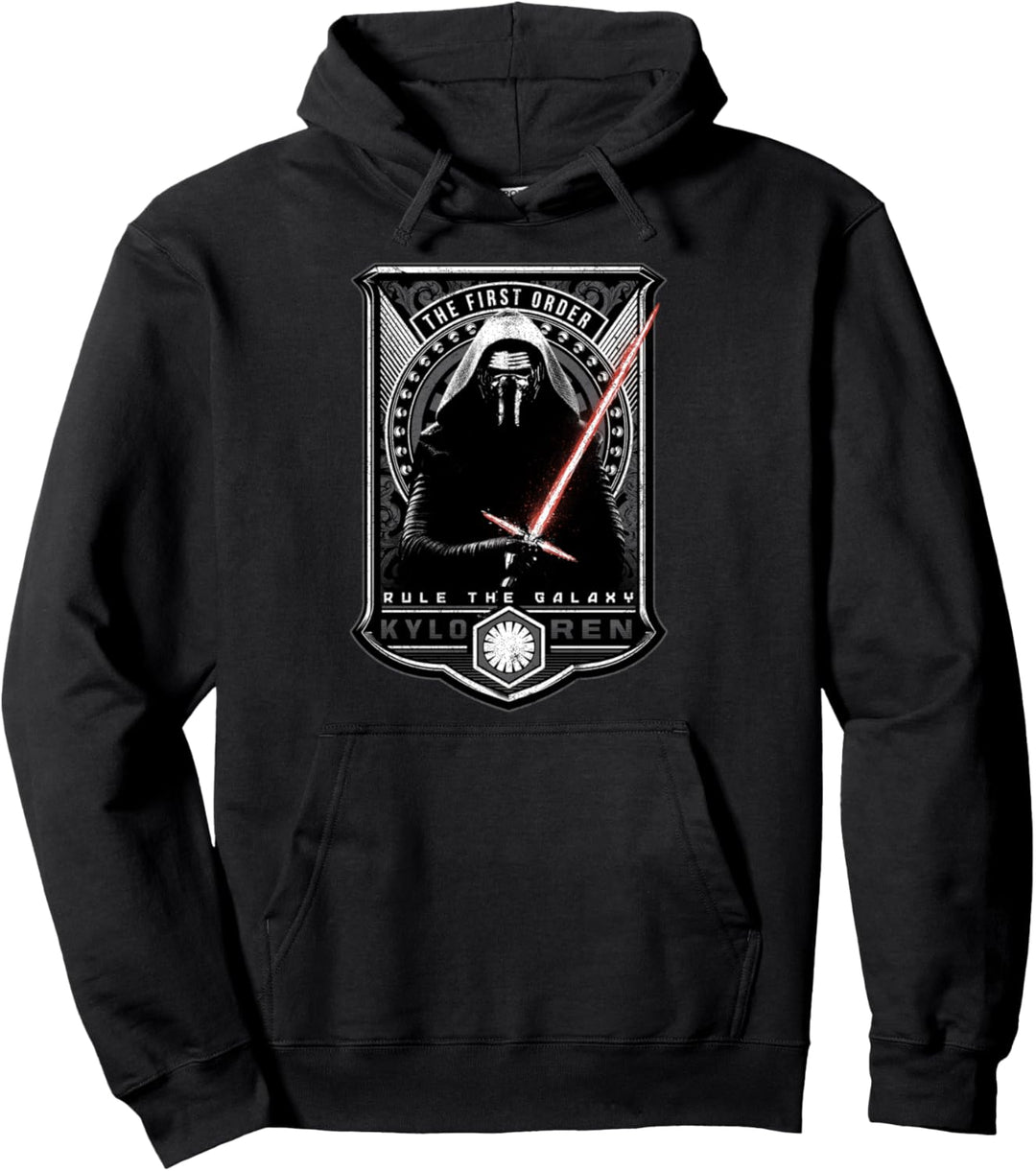 Star Wars Galaxy Order Kylo Ren Poster Pullover Hoodie