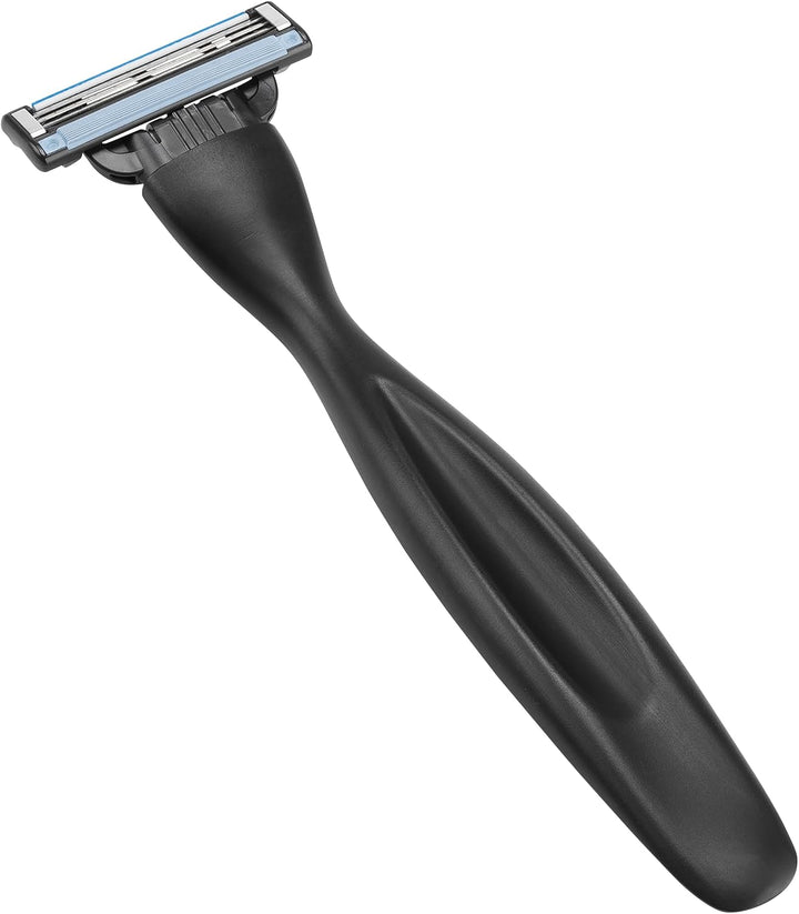 ZWILLING Herrenrasierer aus Hochwertigem Edelstahl für die Perfekte Nassrasur mit Mach3 Klinge, Prem