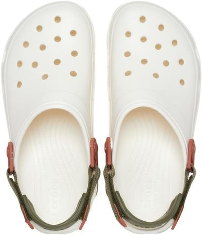 Crocs Unisex Classic All Terrain Clogs 36/37 EU Chalk, 36/37 EU Chalk