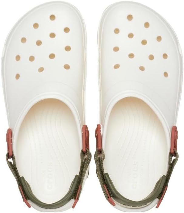 Crocs Unisex Classic All Terrain Clogs 36/37 EU Chalk, 36/37 EU Chalk