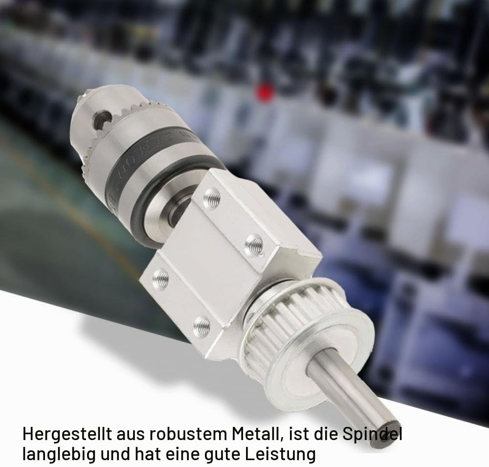 ZJZ01012 Bohrspindel, Hochpräzise Nicht angetriebene Spindel, Tischbohrspindel für DIY Bohrmaschine,