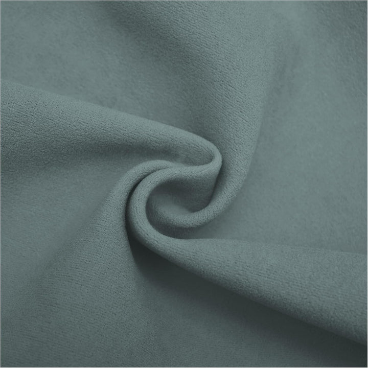Autohimmelstoff Himmelstoff Dachhimmel Velour Himmel mit Schaum (Grau, 1,70m x 3m) | Grundpreis pro