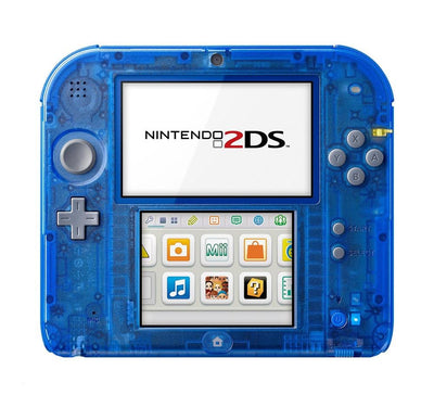 Nintendo 2DS Transparent blue Pokemon Sapphire