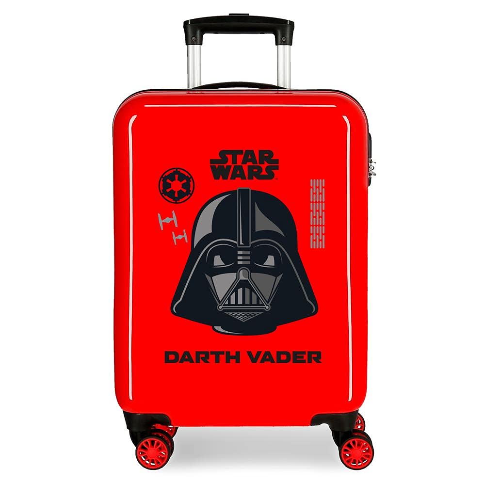 Star Wars Darth Vader Kabinentasche, rot, 38 x 55 x 20 cm, starr, ABS, seitlicher Zahlenkombinations