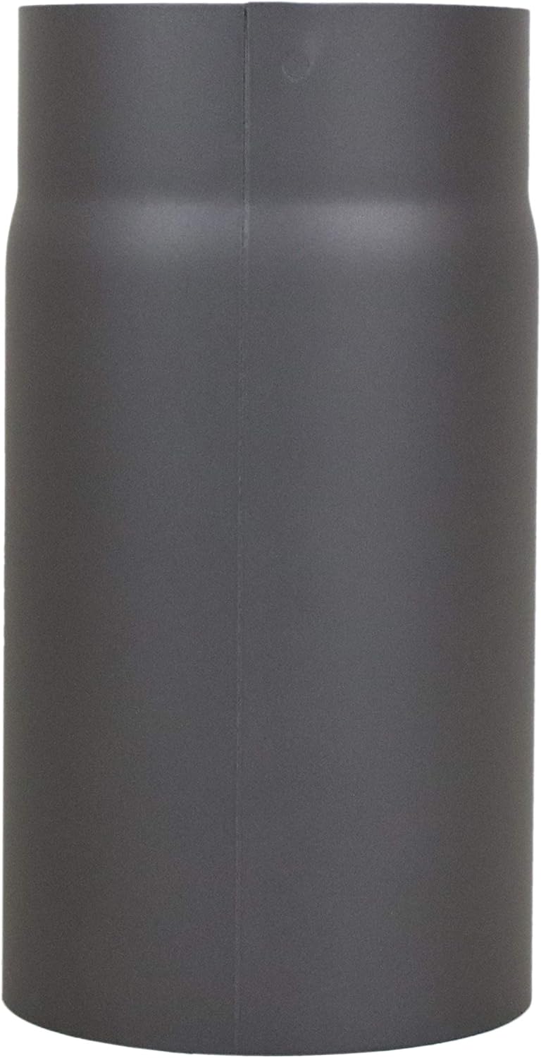 LANZZAS Ofenrohr 250 mm, im Durchmesser, DN Ø 150 mm, Farbe: gussgrau - weitere Rohre aus unserem So