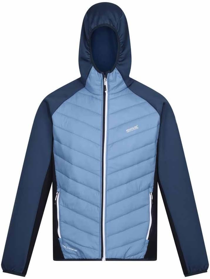 Regatta Herren Gepolsterter Mantel S Coronet Blue/Moonlight Denim, S Coronet Blue/Moonlight Denim