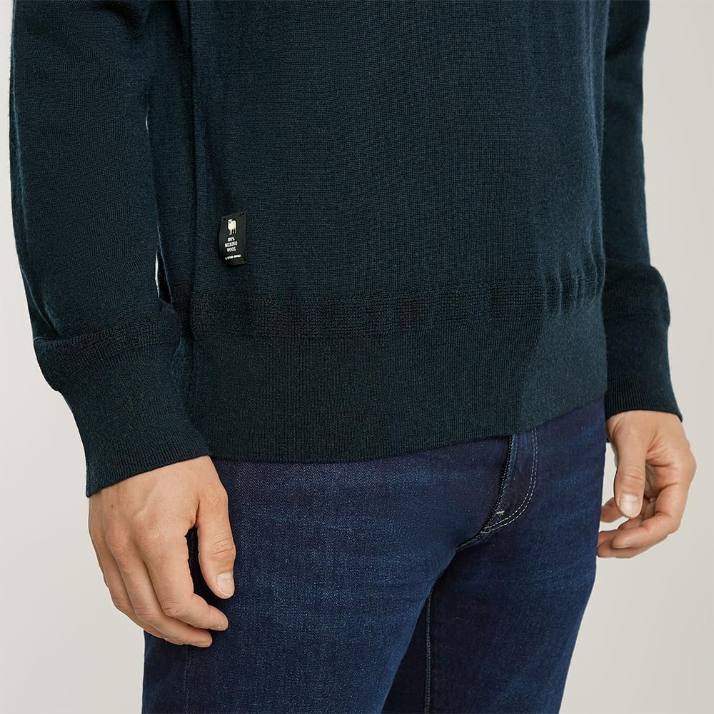 G-STAR Herren Premium Core Knitted Sweater XS Blau (Salute D25174-d847-c742), XS Blau (Salute D25174