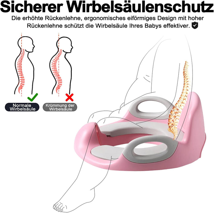 Toilettensitz Kinder, WC Sitz Kinder Kloaufsatz Toilettentrainer für Kinder 1-8 Jahren, Baby Toilett