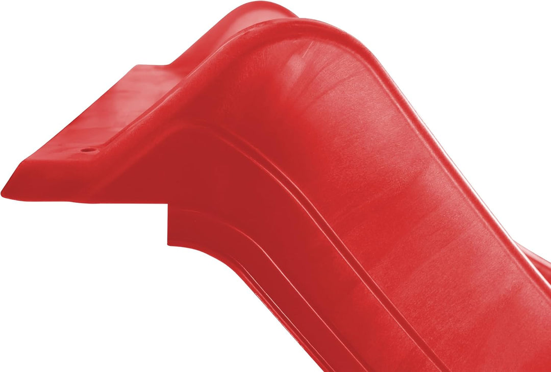 AXI Sky220 Rutsche mit Wasseranschluss Rot - 220 cm | Anbau Element für Kinder Spielturm/Spielhaus/S