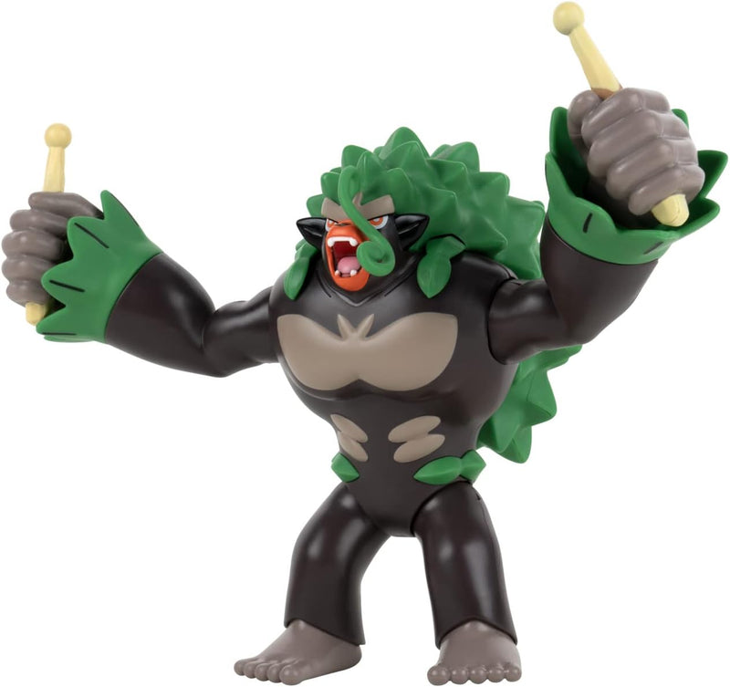 BANDAI - Pokémon – Figur legendär, 30 cm – Gorythmic – JW0182