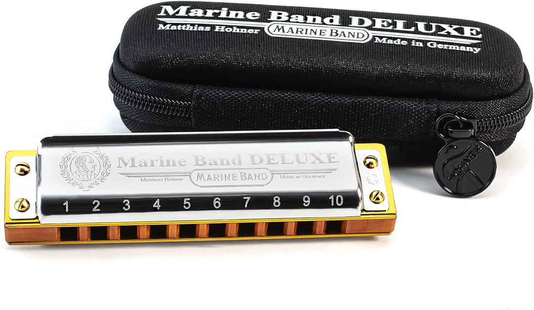 HOHNER Mundharmonika, Marine Band - Deluxe, E, E