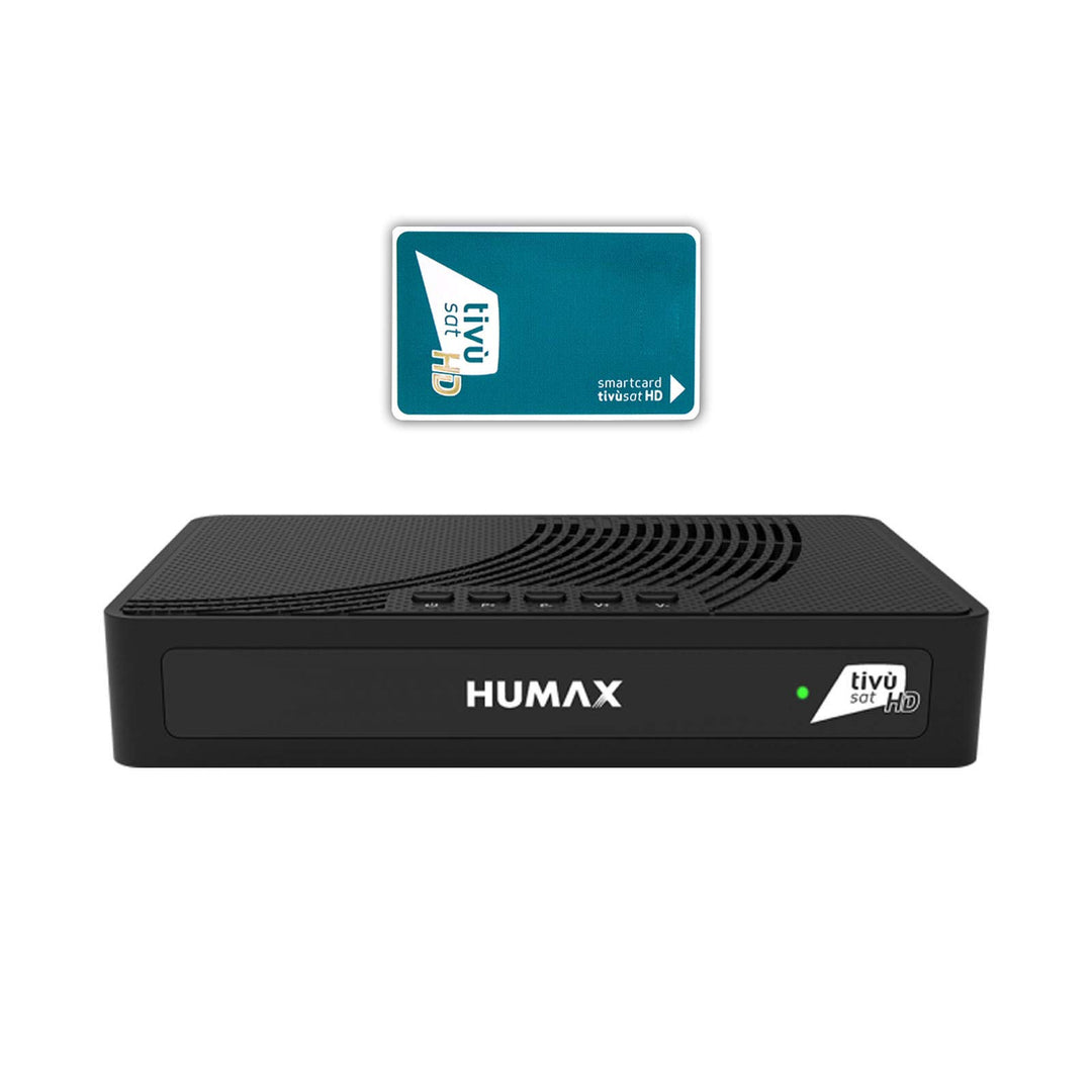 Humax Tivumax LT HD-3800S2 Full HD DVB-S2 Sat Receiver mit aktiver Tivusat HD Karte
