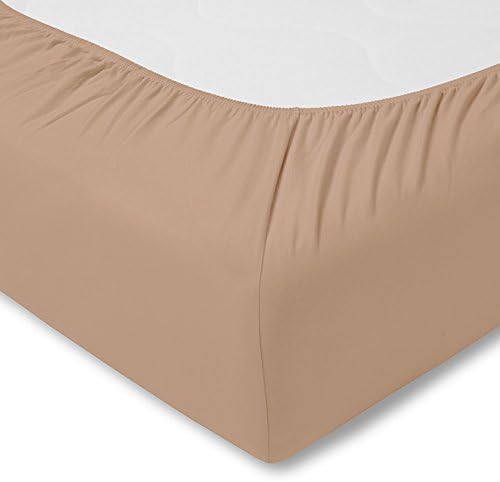 Estella Spannbettlaken 200 cm x 200 cm 320-Karamell 180x200-200x220 cm 320 Karamel, 180x200-200x220
