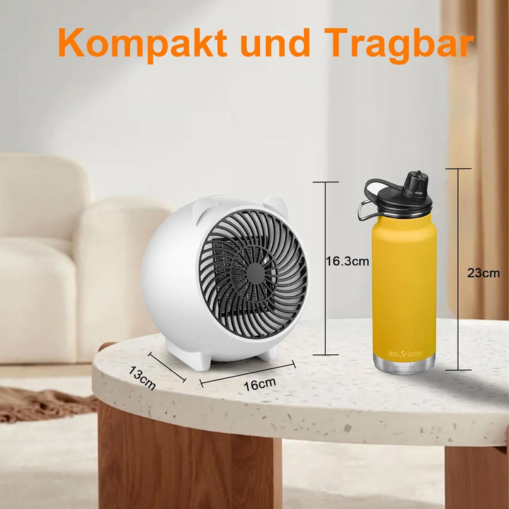 Mursche Heizlüfter energiesparend heizgeräte elektrisch - Heizung leise PTC Keramik heizstrahler inn
