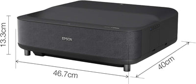 Epson EH-LS300B Full HD 1.080p Ultrakurzdistanz-Laserprojektor (3.600 Lumen, Kontrastverhältnis 2.50