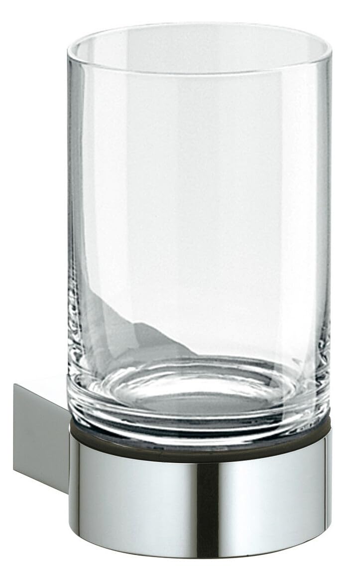 Keuco 14950019000 Plan Glashalter mit Glas chrom