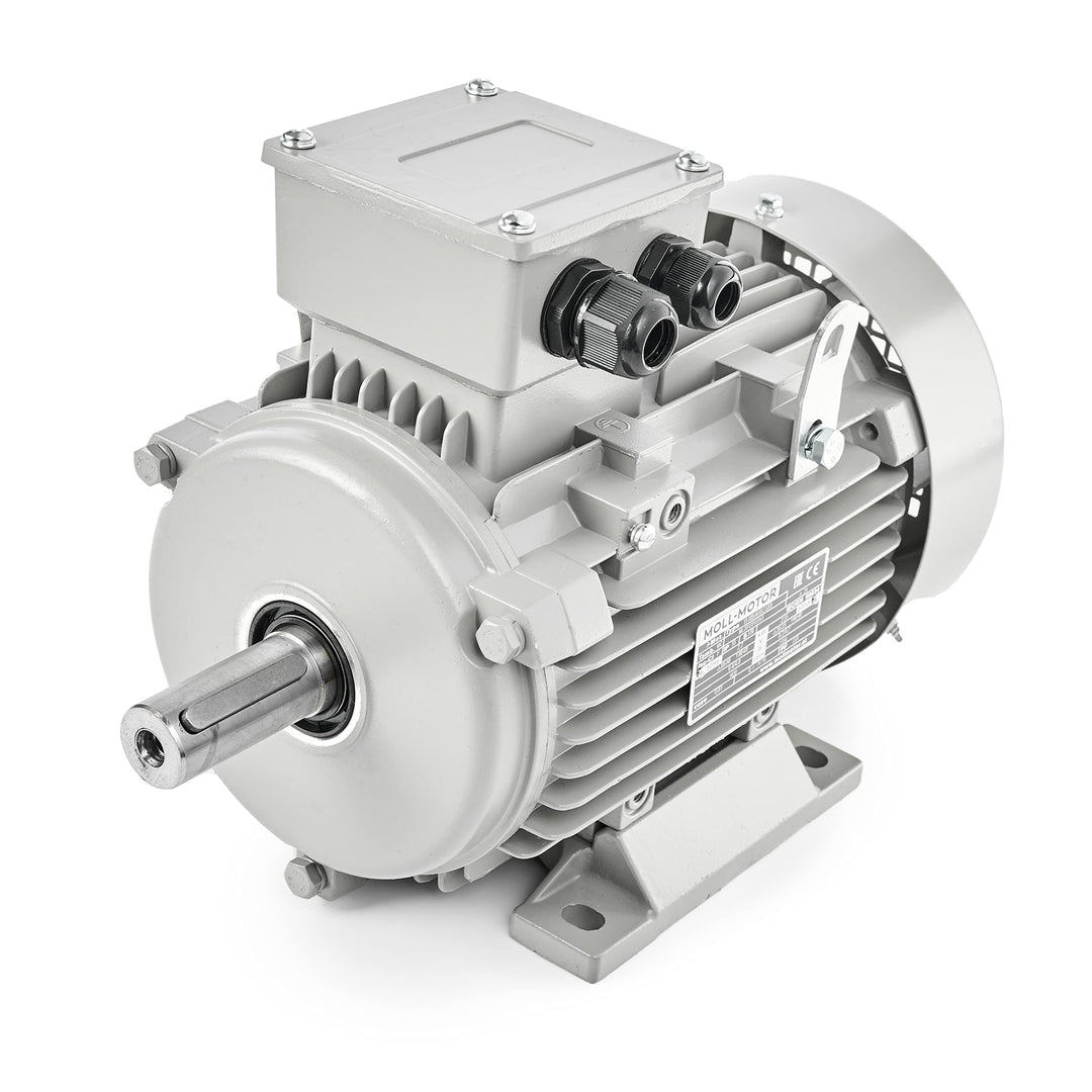 Elektromotor 2,2kW 2840rpm 3-phas. 230/400V Drehstrommotor MOLL-MOTOR Energiesparmotor S1 B3 Wellend