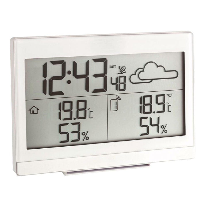 TFA Dostmann Casa Funk-Wetterstation, Wettervorhersage, Aussentemperatur, Innentemperatur, Luftfeuch
