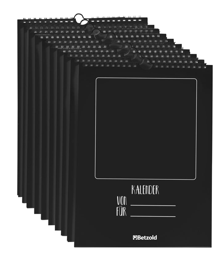 Betzold - Bastel-Kalender Kinder - Kreativ-Kalender Blanko-Wandkalender immerwährend Dauerkalender o