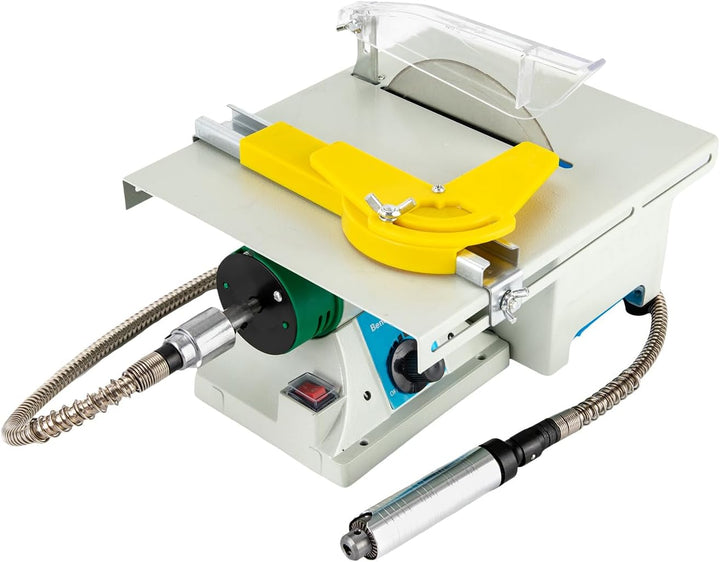 750W Poliermaschine für Schmuck und Edelsteine - 5-in-1 Tischpolierer und Schleifmaschine | Elektris