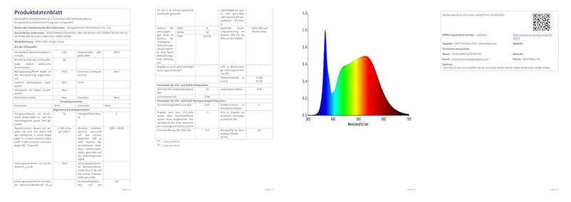 LED Streifen, 20M LED Strip Kaltweiss, LED Lichtband, GreenSun LED Lighting Lichterschlauch Wasserdi