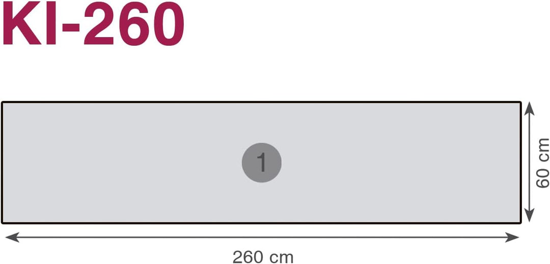 DIMEX Küchenrückwand Folie Selbstklebend ABGEBROCHENE BETONWAND I 260 x 60 cm | Klebefolie - Dekofol