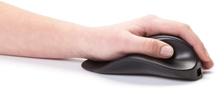 HIPPUS HandShoe Mouse links S wireless | Funkmaus | ergonomisches Design - Vorbeugung gegen Mausarm/