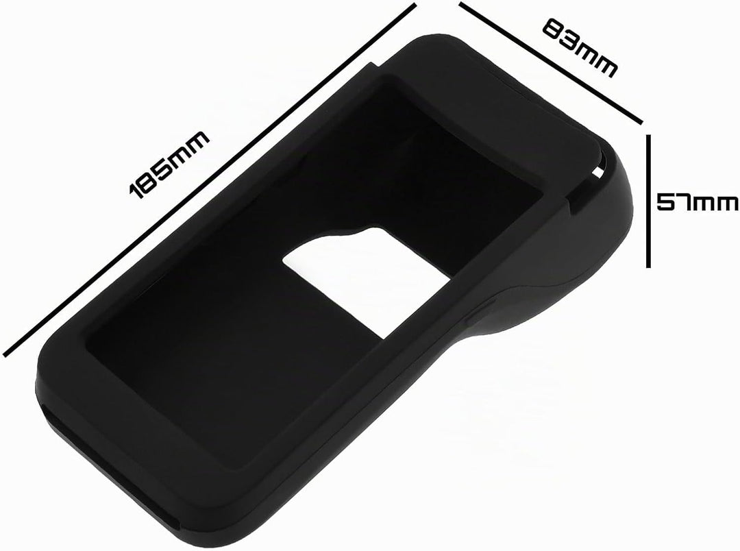 1x Silikon Case wasserdichte Und Schmutzabweisende Silikon Schutzhülle Kompatibel mit Pax A920 PRO-G