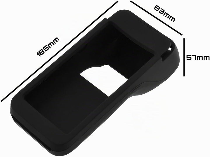 1x Silikon Case wasserdichte Und Schmutzabweisende Silikon Schutzhülle Kompatibel mit Pax A920 PRO-G