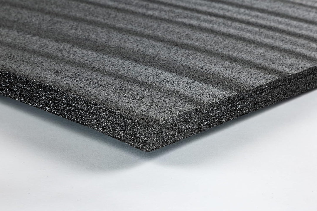 TYGR Multilayer Schaumstoff 1000x600x30 schwarz für Werkzeug, Kamera & Co. | Einfaches Bearbeiten |
