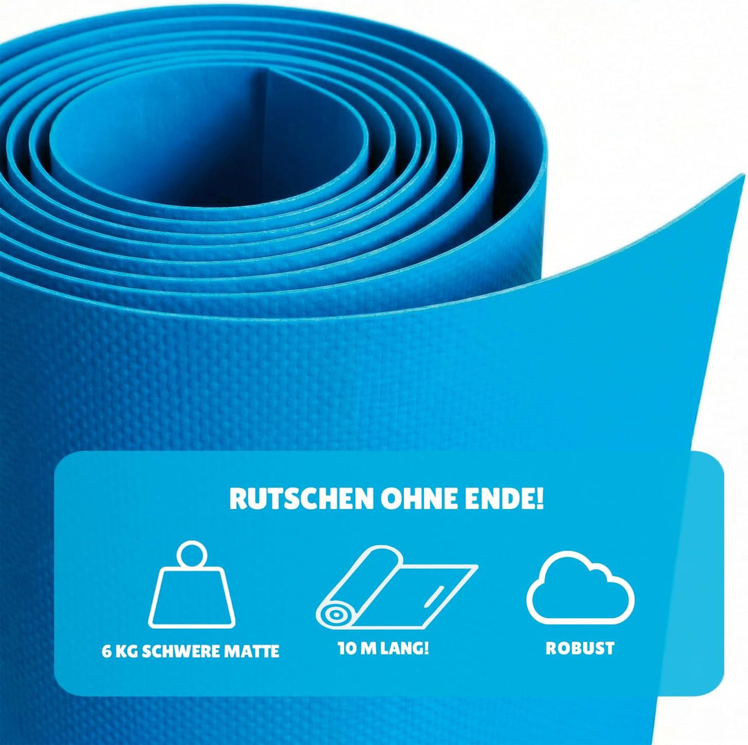 Slipn'Slide® 20 Meter XXL Pack | 2 Wasserrutschmatte 10 Meter + 1 Liter Extra-Rutsche 100% Naturseif