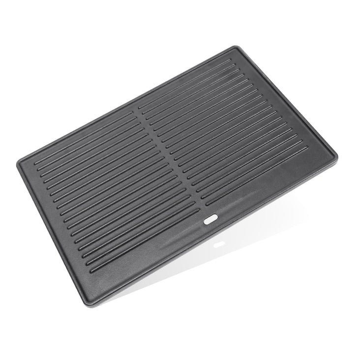 Denmay Grillplatte Gusseisen 41,5 x 27,5cm für Tepro Toronto, TAINO Hero XL Holzkohlegrill, Activa A