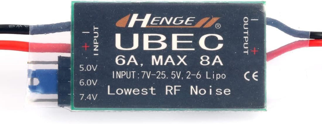 FEICHAO 6A UBEC Output 5V / 6V 6A / 8A 2-6S Lipo Switch Mode UBEC Low Voltage Version for 450 500 RC