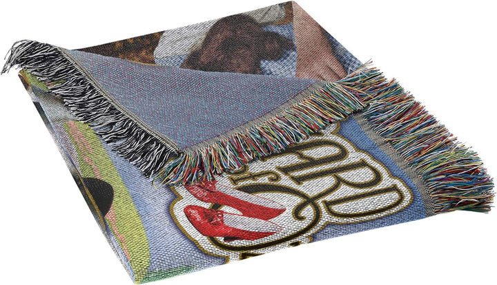 Warner Brothers Wizard of Oz, gewebter Wandteppich, Überwurf, 122 x 152 cm, Mehrfarbig
