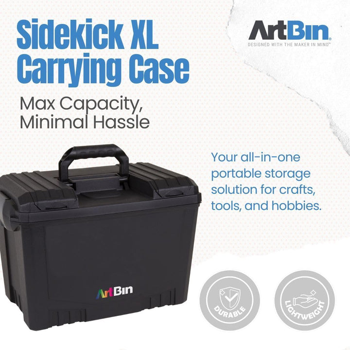 ArtBin 6917AB Sidekick XL-Tragetasche, tragbarer Kunst- und Handwerks-Organizer mit Griff, [1] Kunst